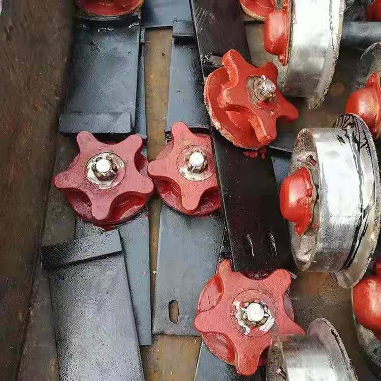 600mm轨距矿用五星轮铸钢、煤矿五花轮16mm