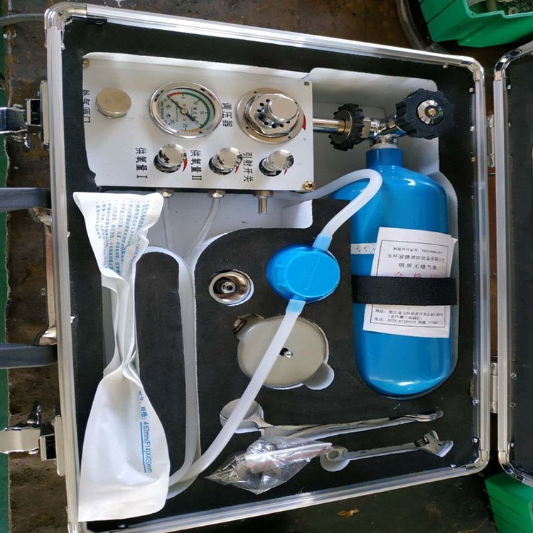箱体式MZS-30自动苏生器 矿用施救装置 便携式自动苏醒器