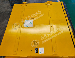 SWM矿用大巷平衡式风门 正反向无压风门