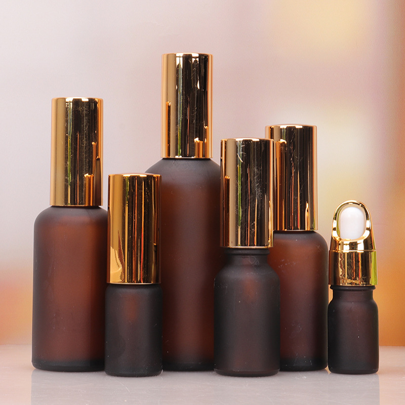 茶色精油瓶生产厂家，茶色精油瓶定做厂家，茶色精油瓶加工厂家