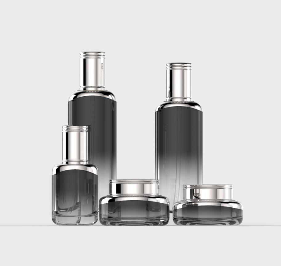 玻璃套装瓶厂家