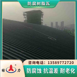 陕西商洛合成树脂瓦 工厂防腐瓦 新型防腐板用于沿海地区