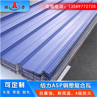 山东烟台梯形塑钢板 PET覆膜瓦 防火防腐瓦防火A级