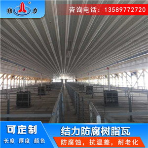 结力树脂瓦 山东枣庄***浪瓦 防腐复合瓦批发加工