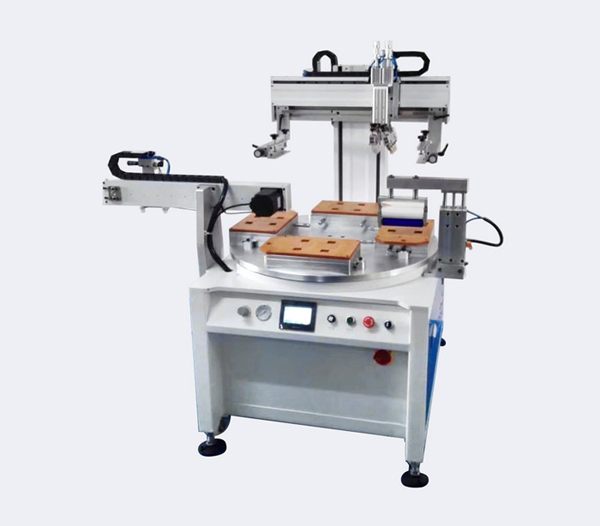 木尺丝印机套尺丝网印刷机学生直尺全自动转盘印刷机