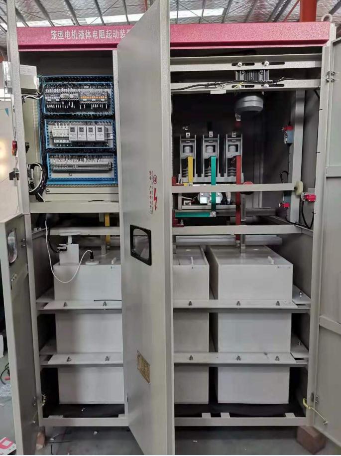 襄阳源创电气10kv高压电动机液态软启动柜 液态水阻启动柜