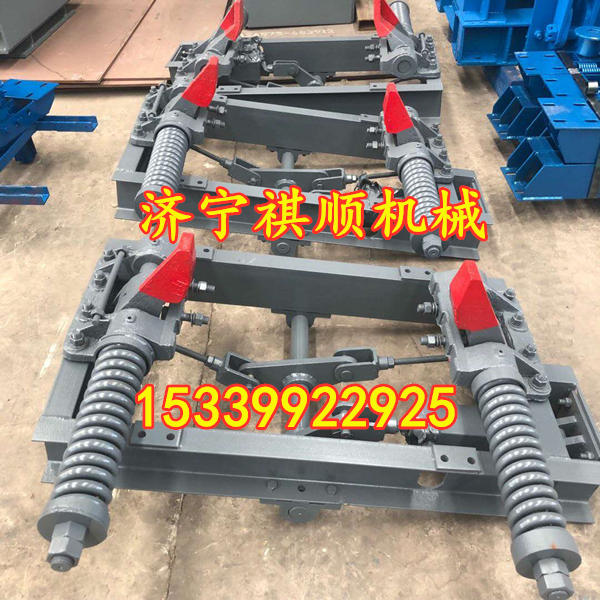 煤矿抱轨式阻车器 600轨距30公斤气动阻车器 双向阻车器