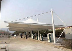 随县汽车棚膜结构价格 随县充电桩膜结构车棚厂家生产