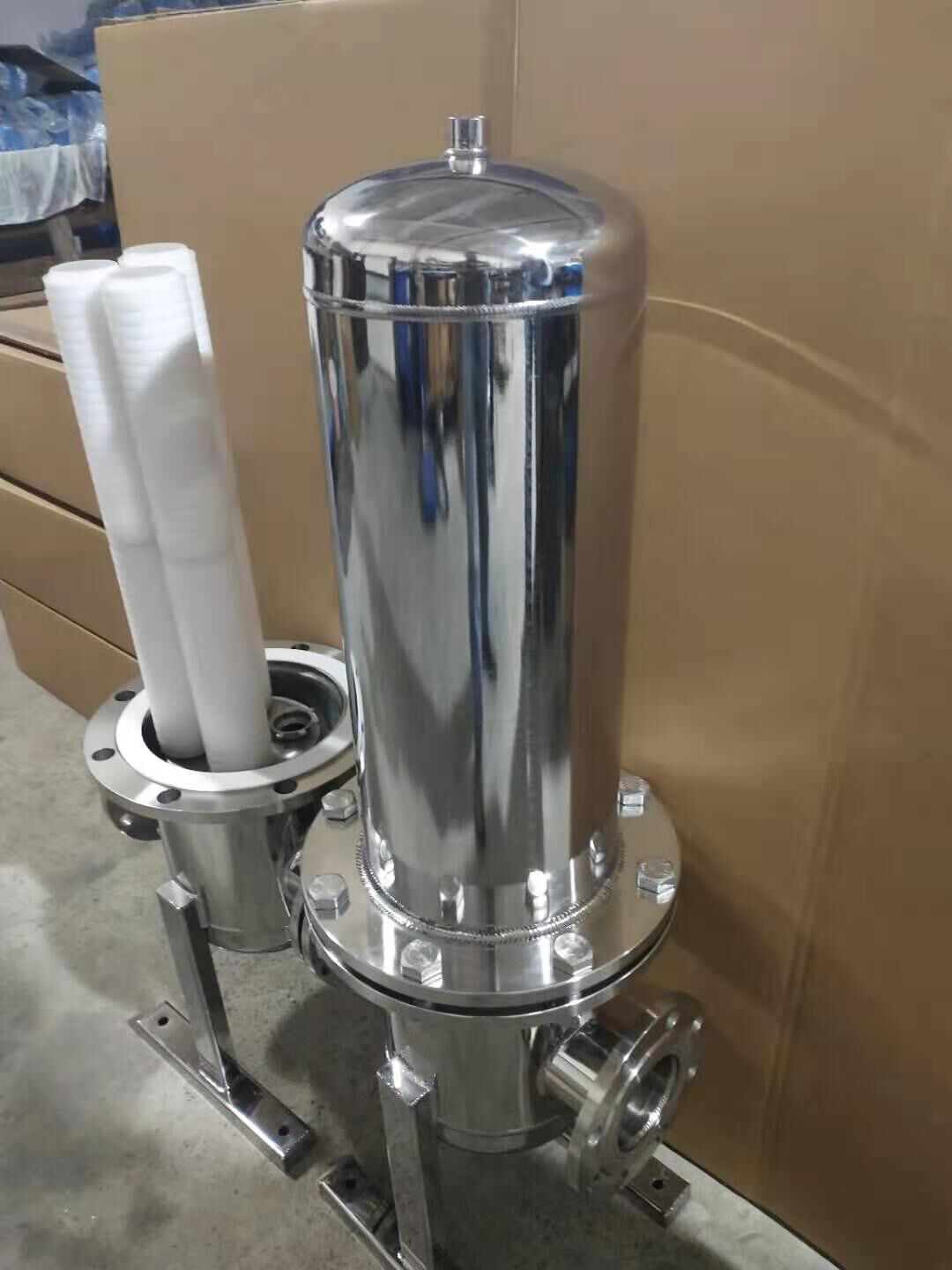 医院负压吸引排气灭菌过滤器 排气口过滤器装置