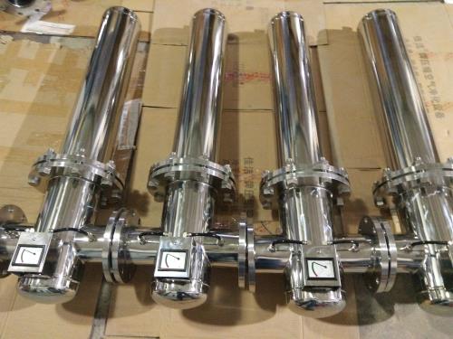 氮气设备配套除油除水精密过滤器 不锈钢法兰连接