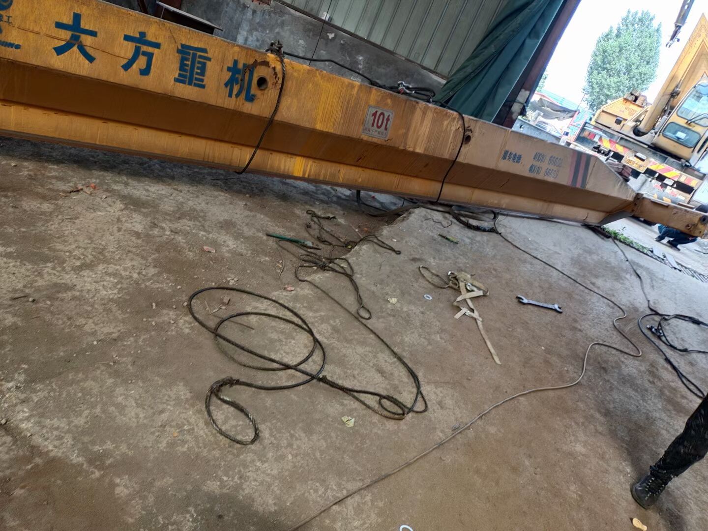 二手天车回收 拆除行车回收 长期回收北京市天车商家