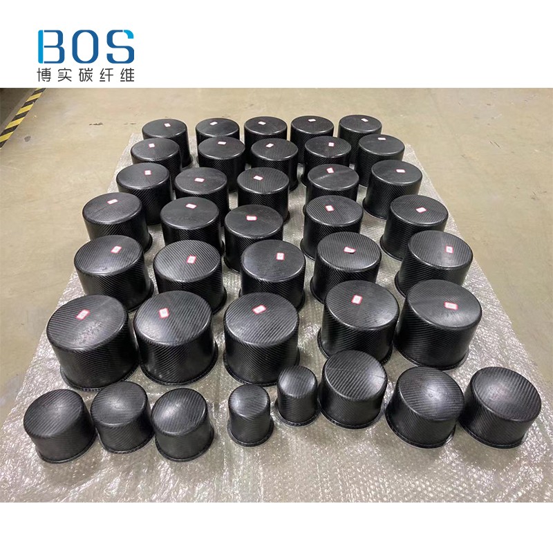 碳纤维隔离套抗压性能优良 磁力泵用碳纤维加强套涡流损耗小