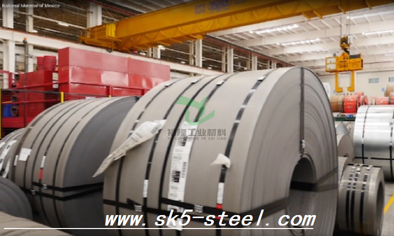 德国冲压弹簧钢CK101韩国进口SPS9锰钢板卷材