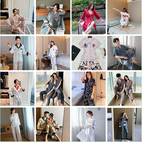 女式家居服 男式家居服 真丝睡衣