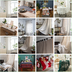 窗帘 桌布 桌旗 防尘罩