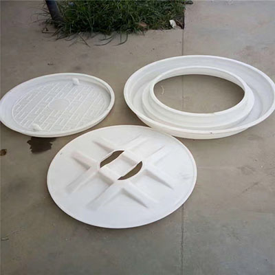 圆形塑料井盖模具规格  井篦子模具制作 井圈井盖模具厂家 鑫译德