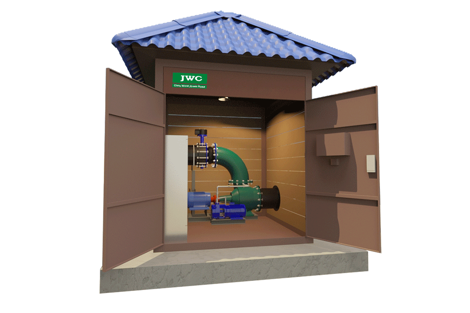 洁夫森农田灌溉泵房：让稻田都喝上救命水